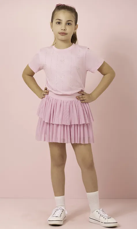 Conjunto Saia Tule K275