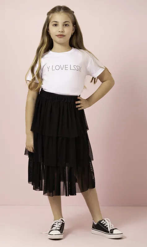 Conjunto Saia Tule K281